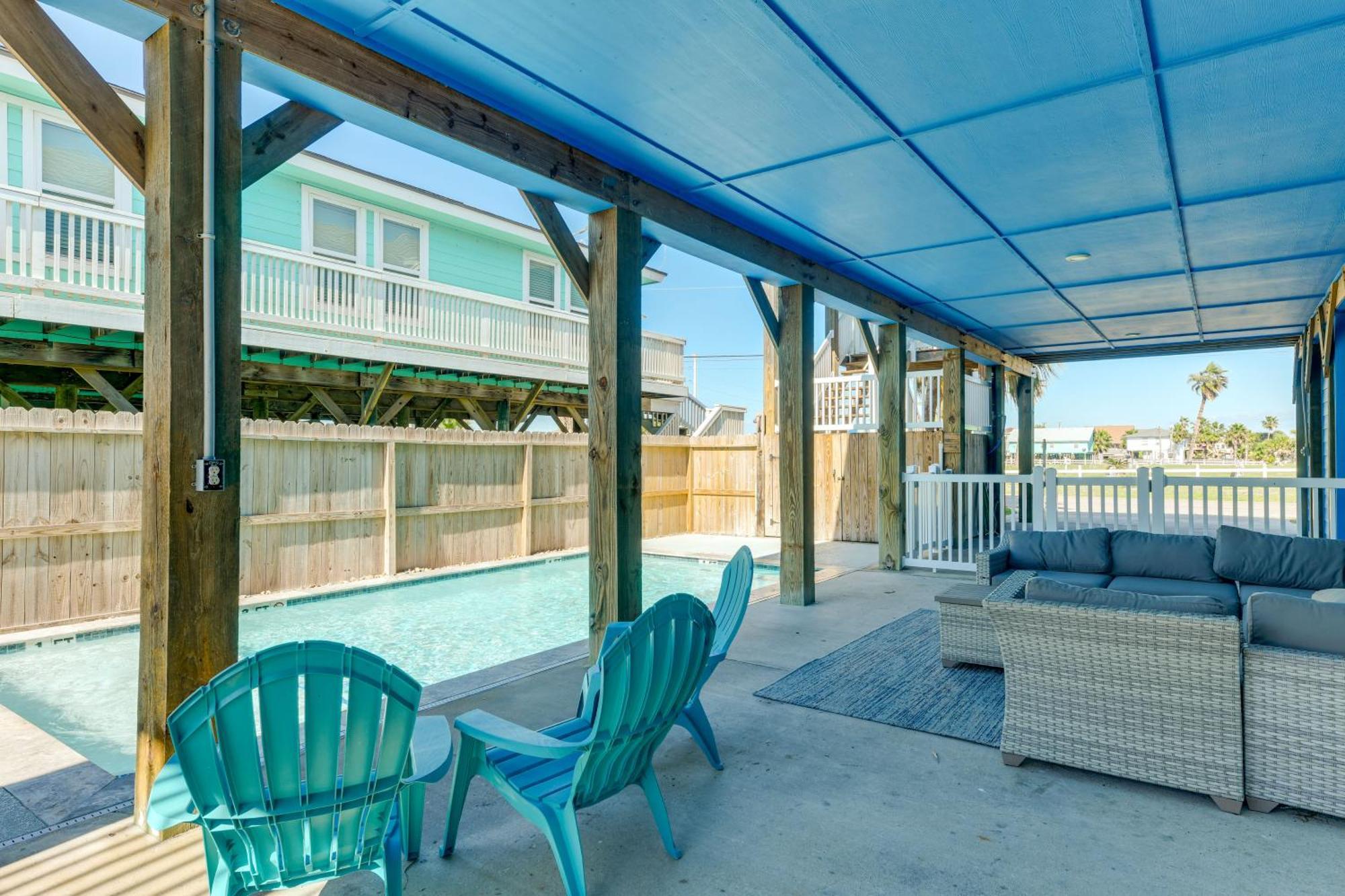 Trendy Port Aransas Home With Private Pool And Deck! Luaran gambar