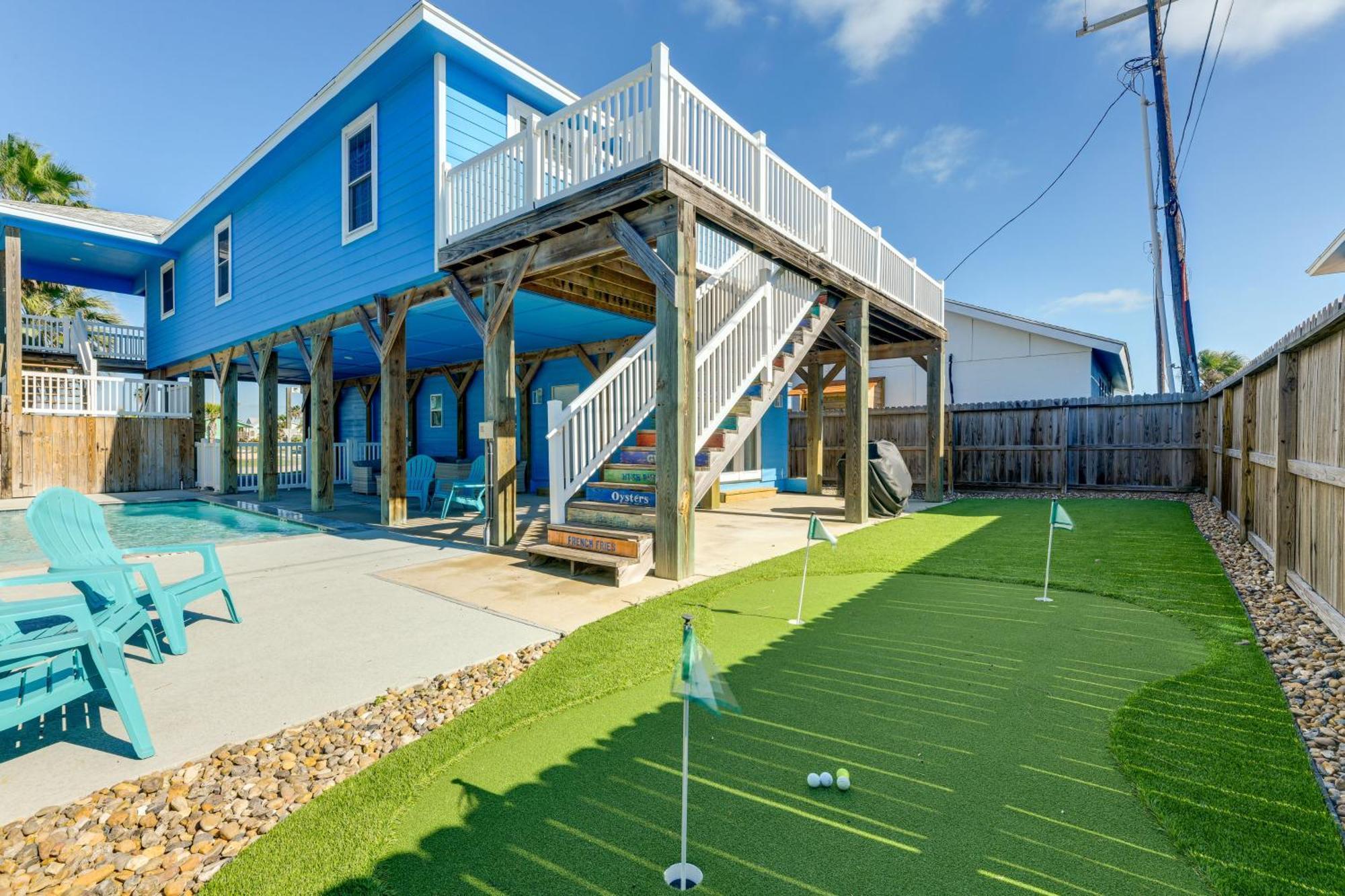 Trendy Port Aransas Home With Private Pool And Deck! Luaran gambar